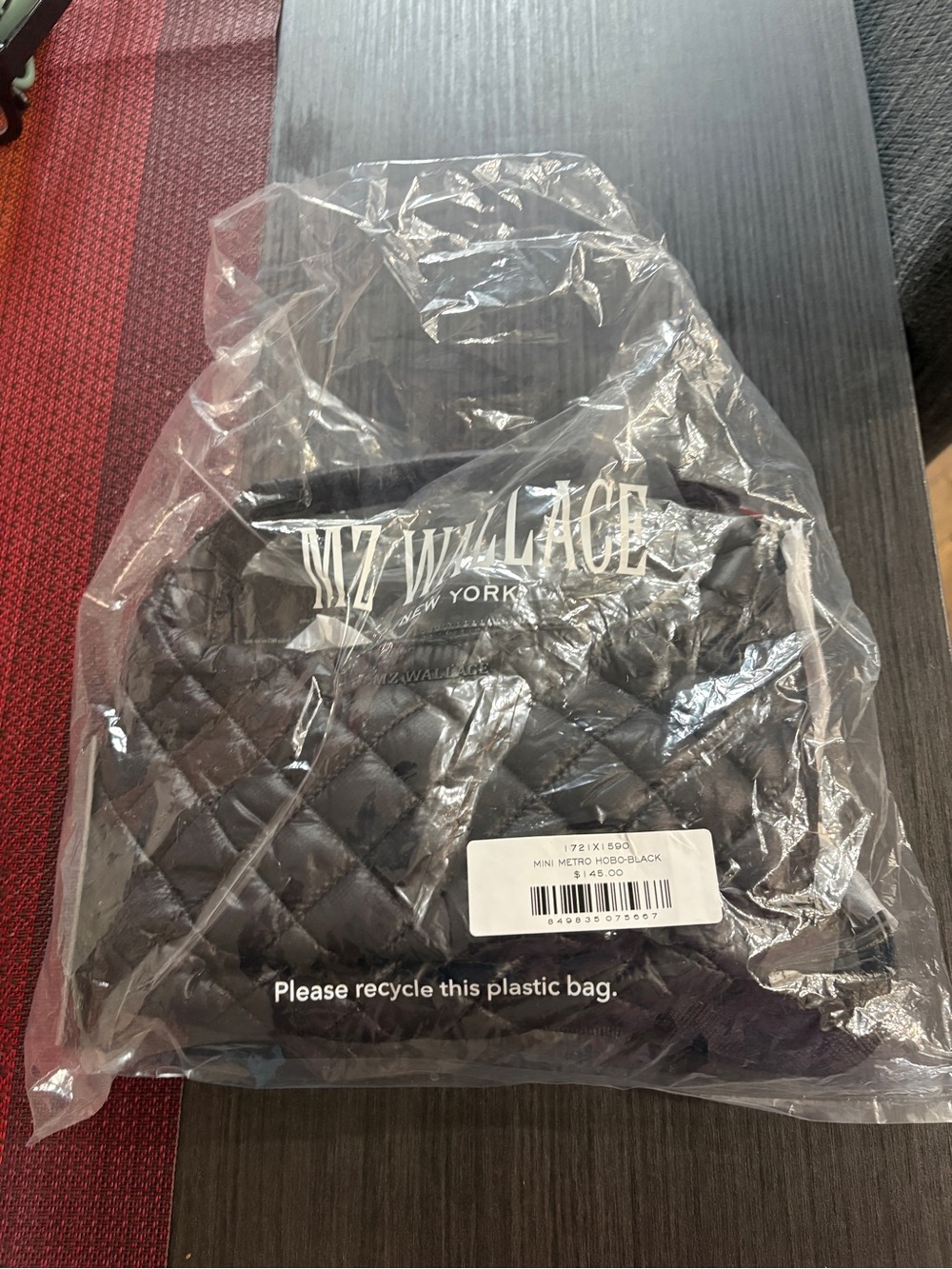 Metro hobo mini in black